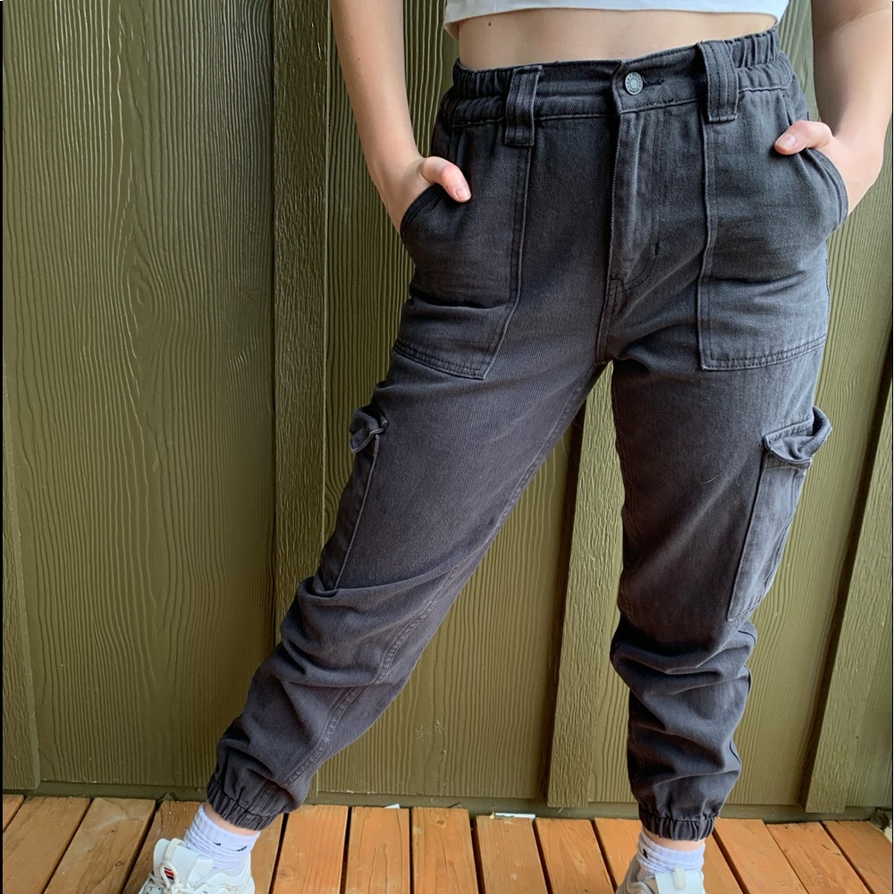 Black PacSun Utility Joggers